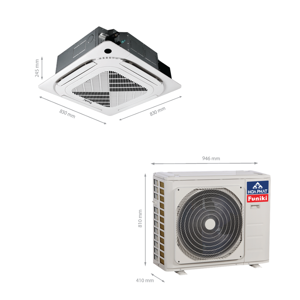 Điều hòa âm trần Funiki 1 chiều 50.000BTU CC50MMC1