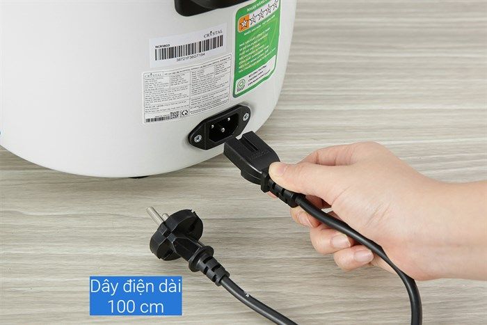Nồi cơm nắp rời Crystal 1.8 lít NCR1803