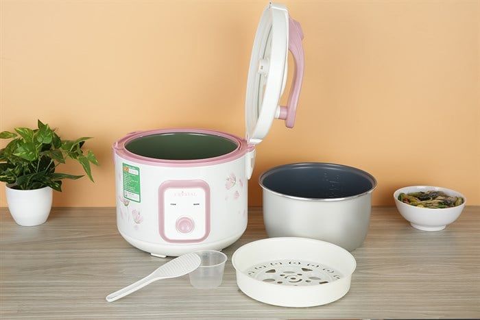 Nồi cơm nắp gài Crystal 1.8 lít X2522