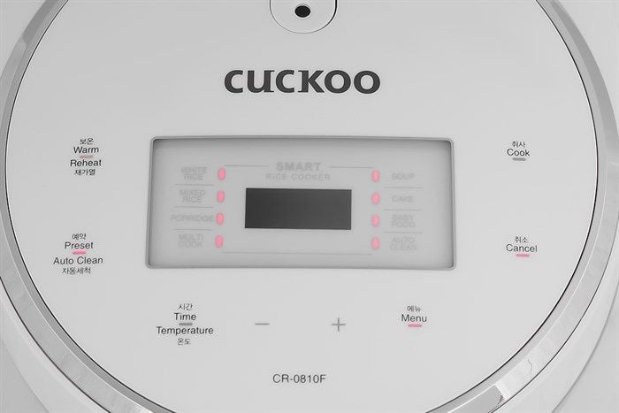 Nồi cơm điện tử Cuckoo 1.44 lít CR-0810F