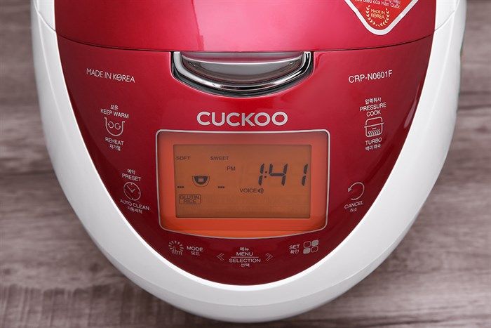 Nồi cơm điện tử áp suất Cuckoo 1.08 lít CRP-N0601F