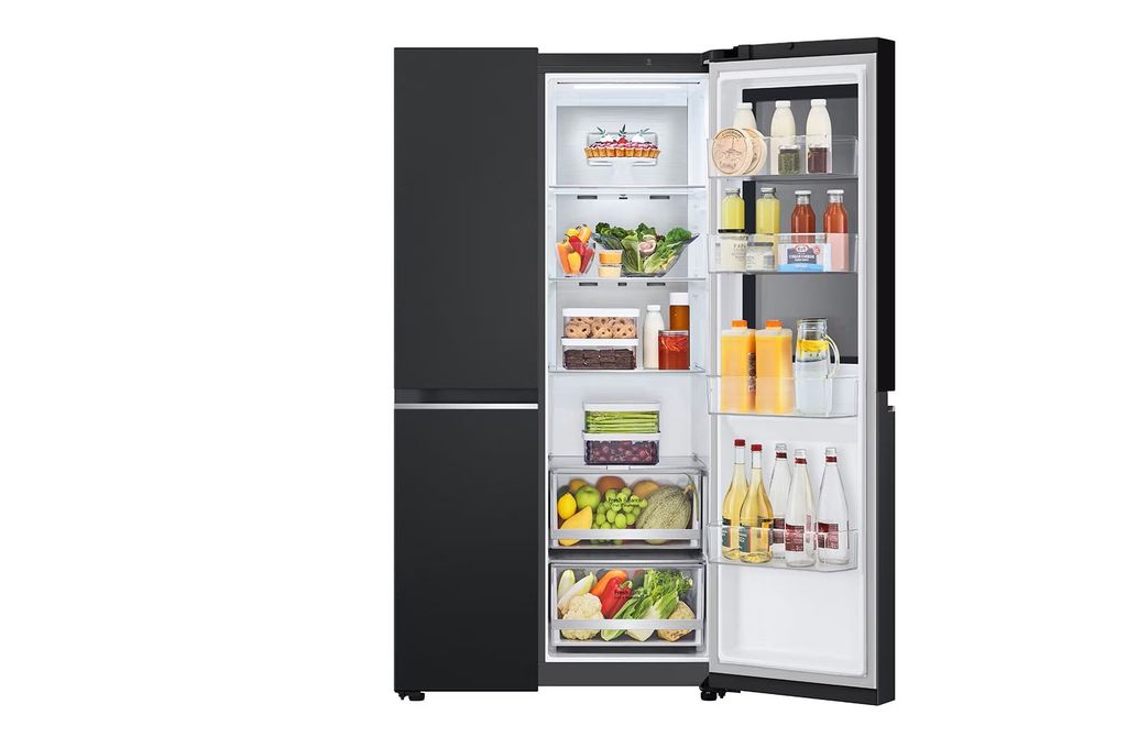 Tủ lạnh LG Inverter 655 lít Side By Side InstaView GR-V257BL