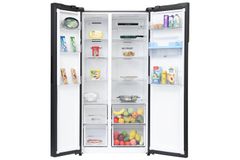 Tủ lạnh Aqua Inverter 550 lít Side By Side AQR-S612XA(WCB)