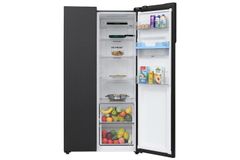 Tủ lạnh Aqua Inverter 550 lít Side By Side AQR-S612XA(WCB)