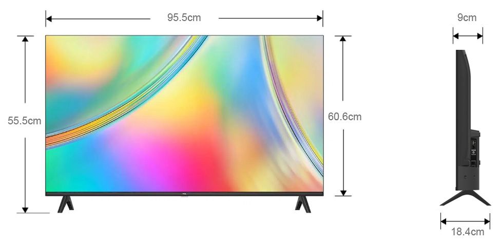 Google Tivi TCL 43 inch 43S5400