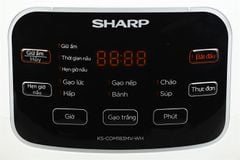 Nồi cơm điện tử Sharp 1.8 lít KS-COM183MV-WH