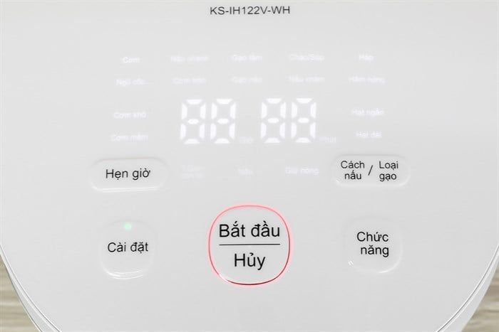 Nồi cơm cao tần Sharp 1.2 lít KS-IH122V-WH