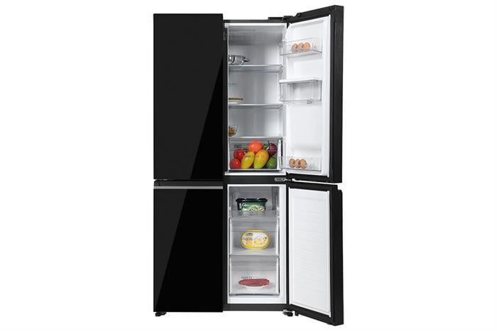 Tủ lạnh Aqua Inverter 469 lít Multi Door AQR-M536XA(WGB)