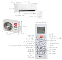 Điều hòa LG 1 chiều Inverter 1HP-8.800BTU V10WIN1