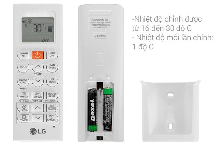 Điều hòa LG 1 chiều Inverter 2.5HP-21.000BTU V24WIN1