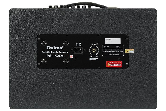 Loa karaoke xách tay Dalton PS-K25A 300W