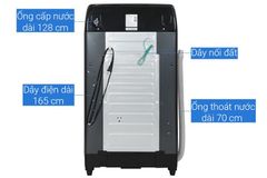 Máy giặt Aqua Inverter 12 kg AQW-DR120HT BK