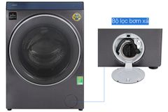 Máy giặt sấy Aqua Inverter giặt 15 kg - sấy 10 kg AQD-DH1500G PP