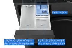 Tháp giặt sấy LG WashTower Inverter giặt 14 kg - sấy 10 kg WT1410NHB