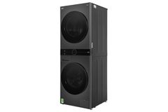 Tháp giặt sấy LG WashTower Inverter giặt 14 kg - sấy 10 kg WT1410NHB