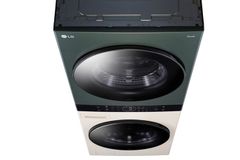 Tháp giặt sấy LG WashTower Inverter giặt 21 kg - sấy 16 kg WT2116SHEG