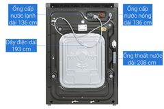 Máy giặt sấy Samsung Bespoke AI Inverter giặt 21 kg - sấy 12 kg WD21B6400KV/SV