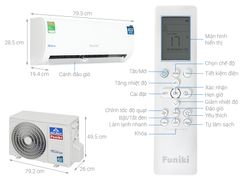 Điều hòa Funiki 1 chiều Inverter 12.000BTU/1.5HP HIC12.TMU