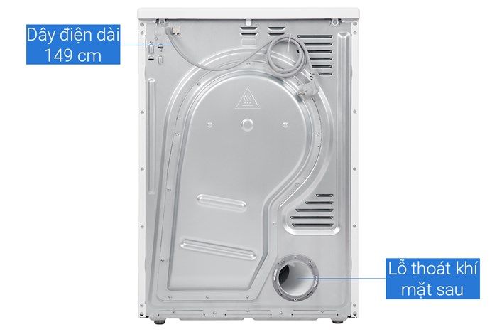 Máy sấy thông hơi Beko 8 kg DA8112RX0W