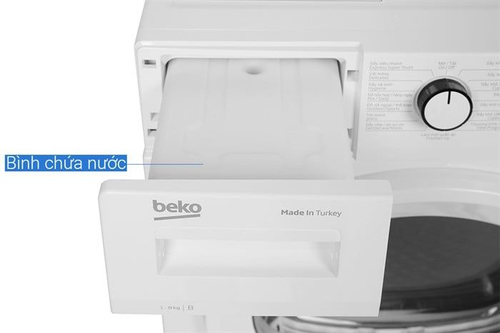 Máy sấy ngưng tụ Beko 8 kg DU8133GA0W