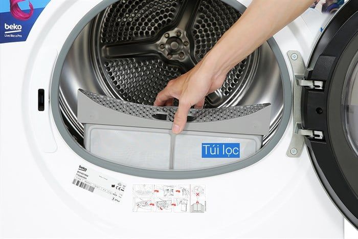 Máy sấy ngưng tụ Beko 9 kg B3T4319W