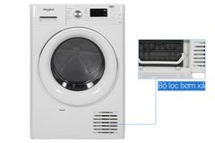 Máy sấy ngưng tụ Whirlpool FreshCare+ 8 kg FFTCM118XB EE