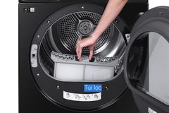 Máy sấy bơm nhiệt Samsung 9 Kg DV90T7240BB/SV