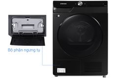 Máy sấy bơm nhiệt Samsung 9 Kg DV90T7240BB/SV