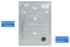 Máy sấy thông hơi Aqua 8 kg AQH-V800H SS