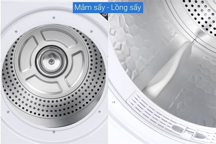 Máy sấy thông hơi Galanz 7 Kg DV-70T5C(S)