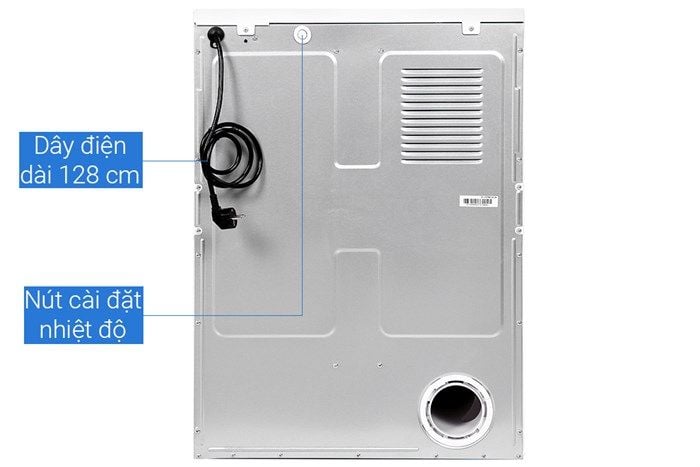 Máy sấy thông hơi Galanz 7 kg DV-70T5C(W)