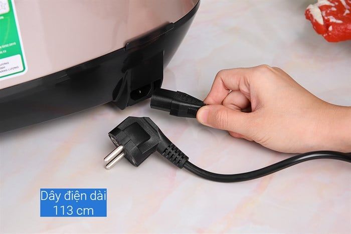 Nồi cơm điện tử Midea 1.8 lít MB-FS5021