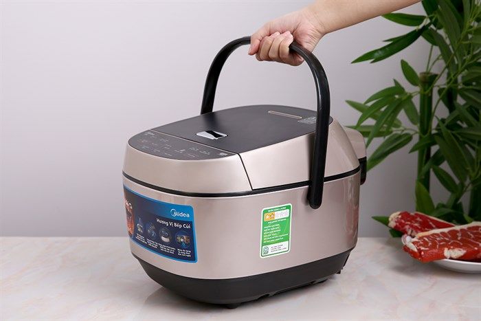 Nồi cơm cao tần Midea 1.8 lít MB-HS5008