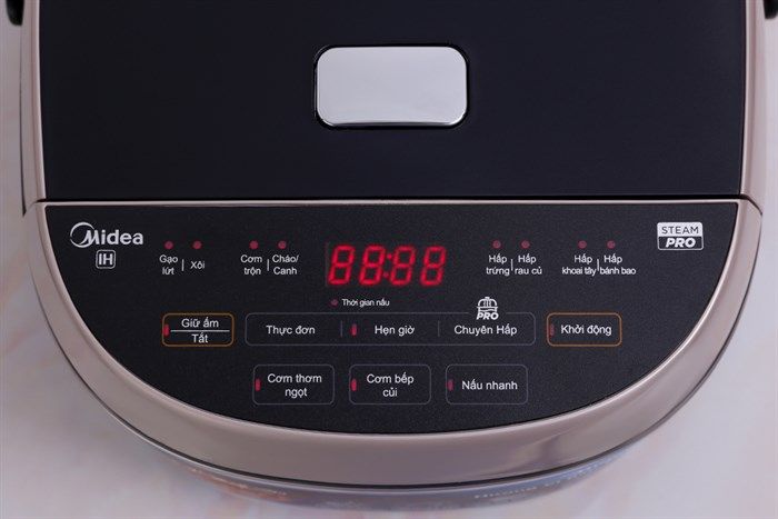 Nồi cơm cao tần Midea 1.8 lít MB-HS5008