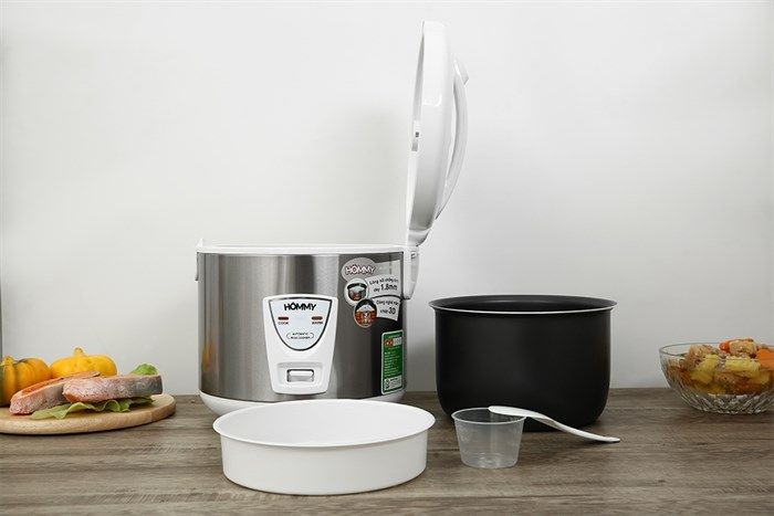 Nồi cơm nắp gài Hommy 1.8 lít JRC-180K