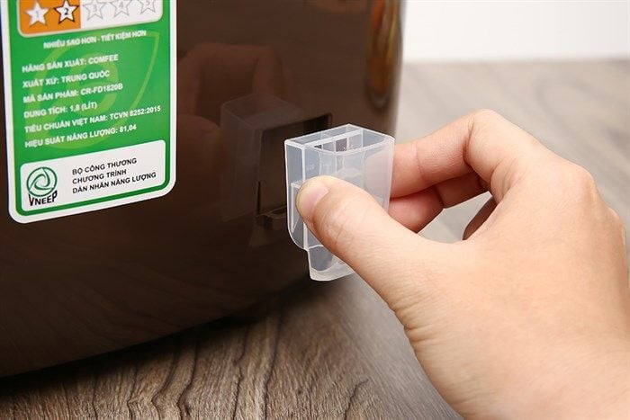 Nồi cơm điện tử Comfee 1.8 lít CR-FD1820B