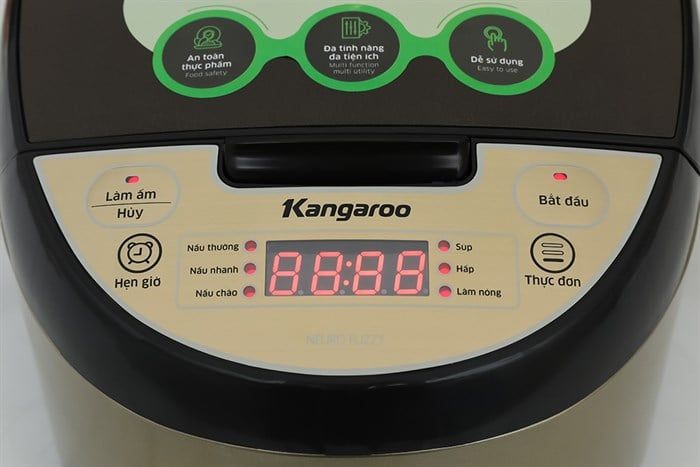 Nồi cơm điện tử Kangaroo 1.5 lít KG15RCE2