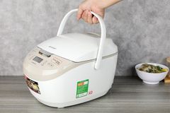 Nồi cơm điện tử Sharp 1.8 lít KS-COM191EV-WH