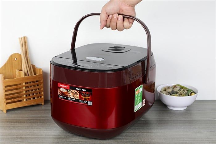 Nồi cơm điện tử Sharp 1.8 lít KS-COM194EV-RD