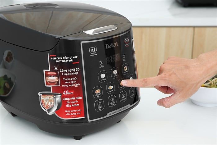 Nồi cơm điện tử Tefal 1.8 lít RK737868