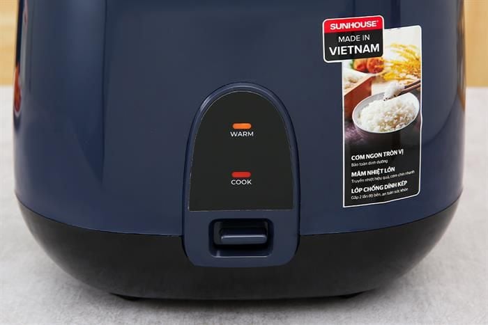 Nồi cơm nắp gài Sunhouse 1.8 lít SHD8611N
