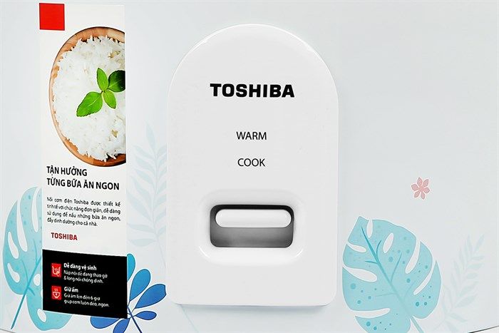 Nồi cơm nắp gài Toshiba 1 lít RC-10JH2PV(B)