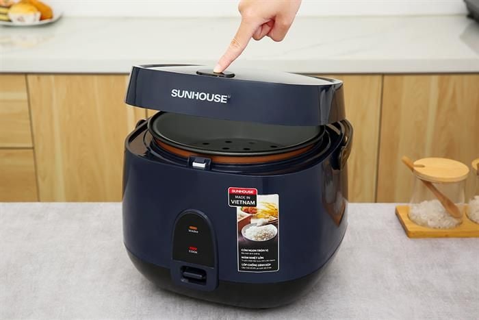 Nồi cơm nắp gài Sunhouse 1.8 lít SHD8611N