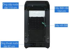 Máy giặt Panasonic 9 kg NA-F90A9BRV