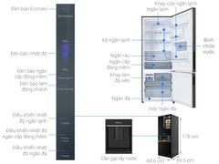 Tủ lạnh Panasonic Inverter 417 lít NR-BX471GPKV