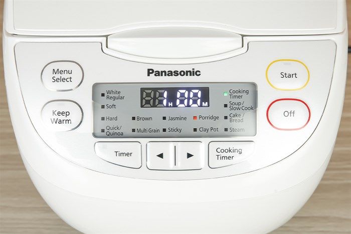 Nồi cơm điện tử Panasonic 1 lít SR-CL108WRAM