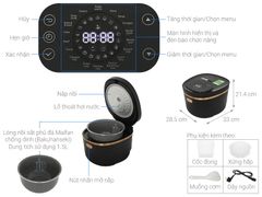 Nồi cơm cao tần Philips 1.5 lít HD4539/62