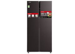 Tủ lạnh Toshiba Inverter 460 lít Side By Side GR-RS600WI-PMV(37)-SG