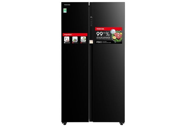 Tủ lạnh Toshiba Inverter 596 lít Side By Side GR-RS780WI-PGV(22)-XK