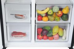 Tủ lạnh Aqua Inverter 550 lít Side By Side AQR-S612XA(WCB)